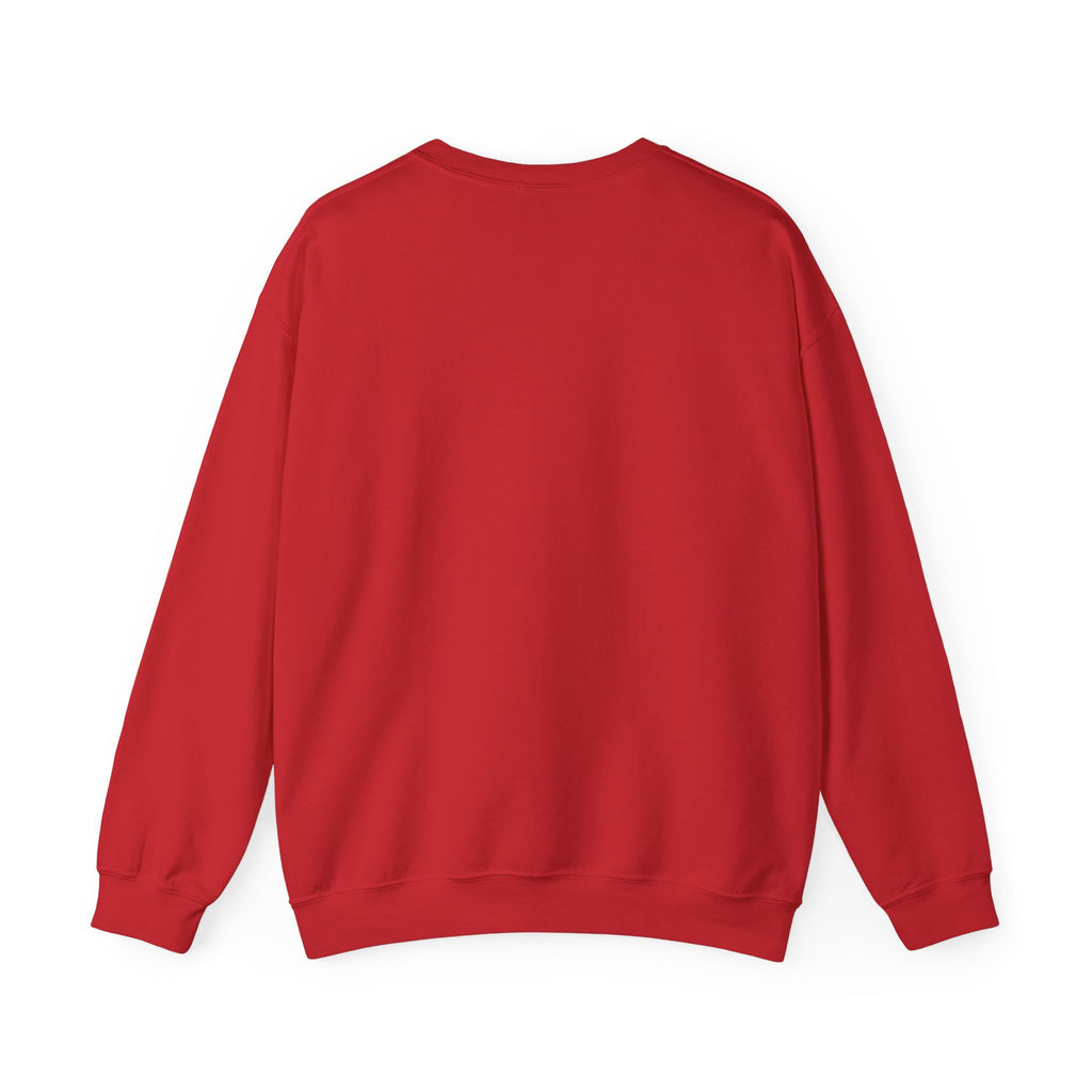 Crewneck Sweatshirt — Vibrant Floral Spirit Face Graphic