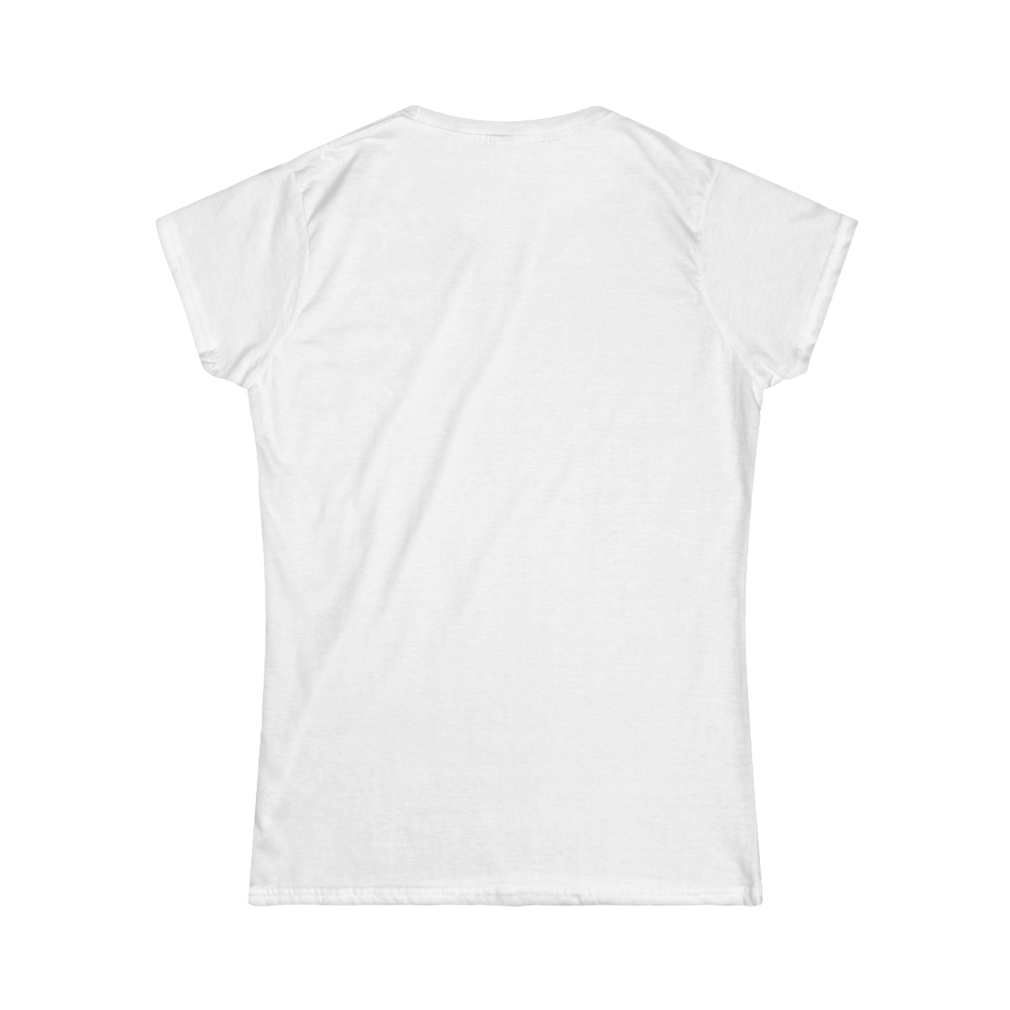 Psychedelic Floral Face Tee — Colorful Botanical Portrait Women's T-Shirt