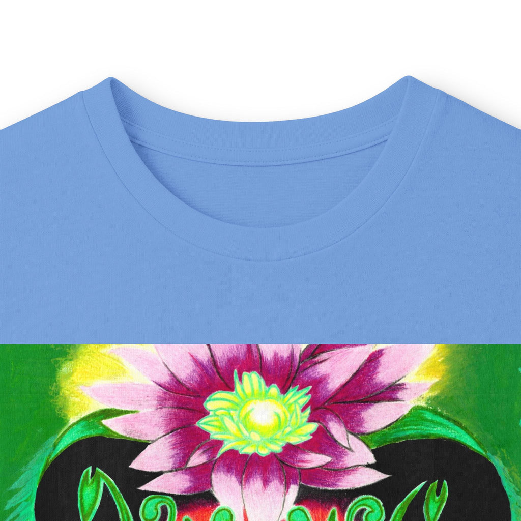 Psychedelic Floral Face Long Sleeve Tee