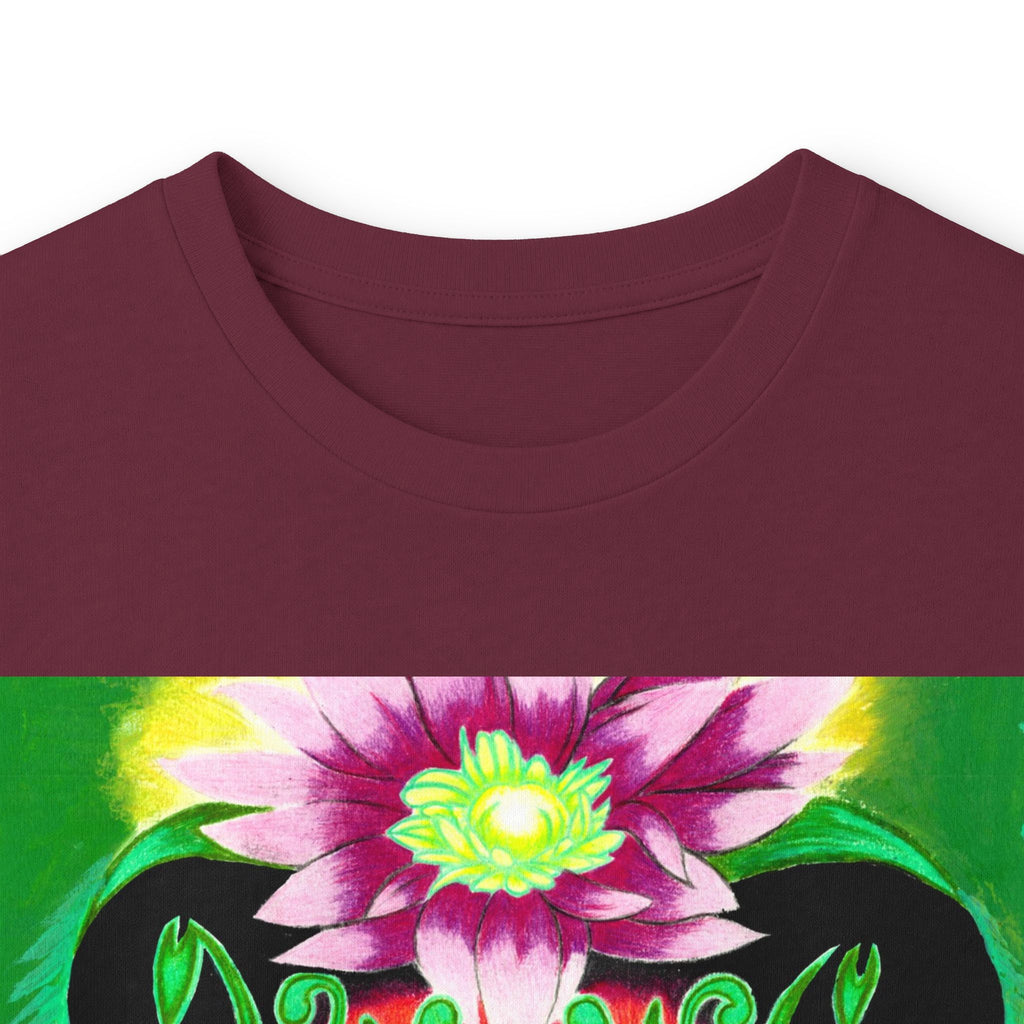 Psychedelic Floral Face Long Sleeve Tee