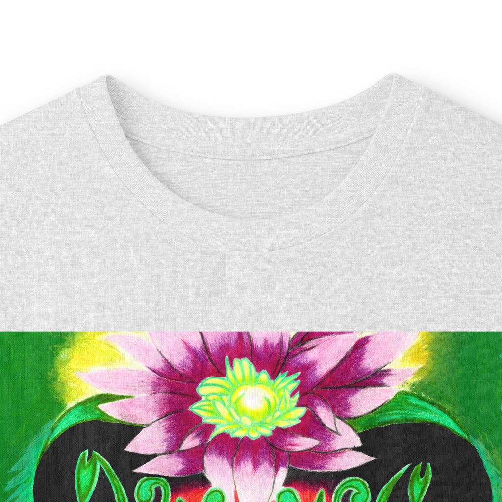 Psychedelic Floral Face Long Sleeve Tee